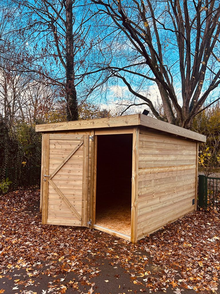 abri de jardin VDA ouvert