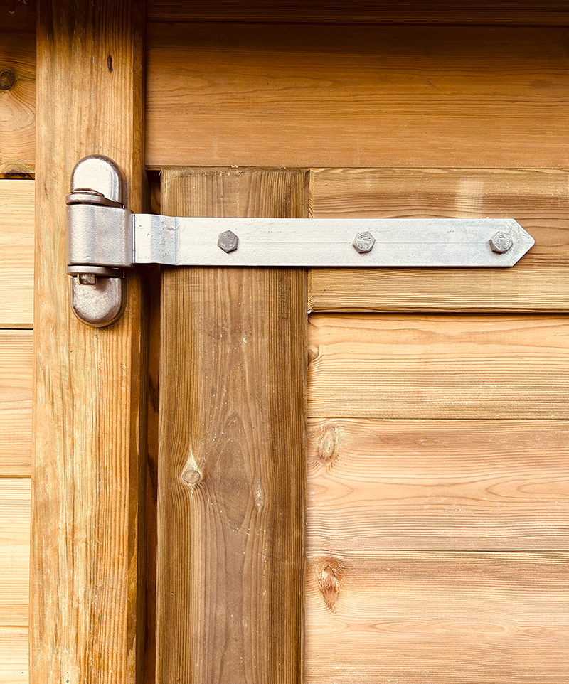 abri de jardin detail