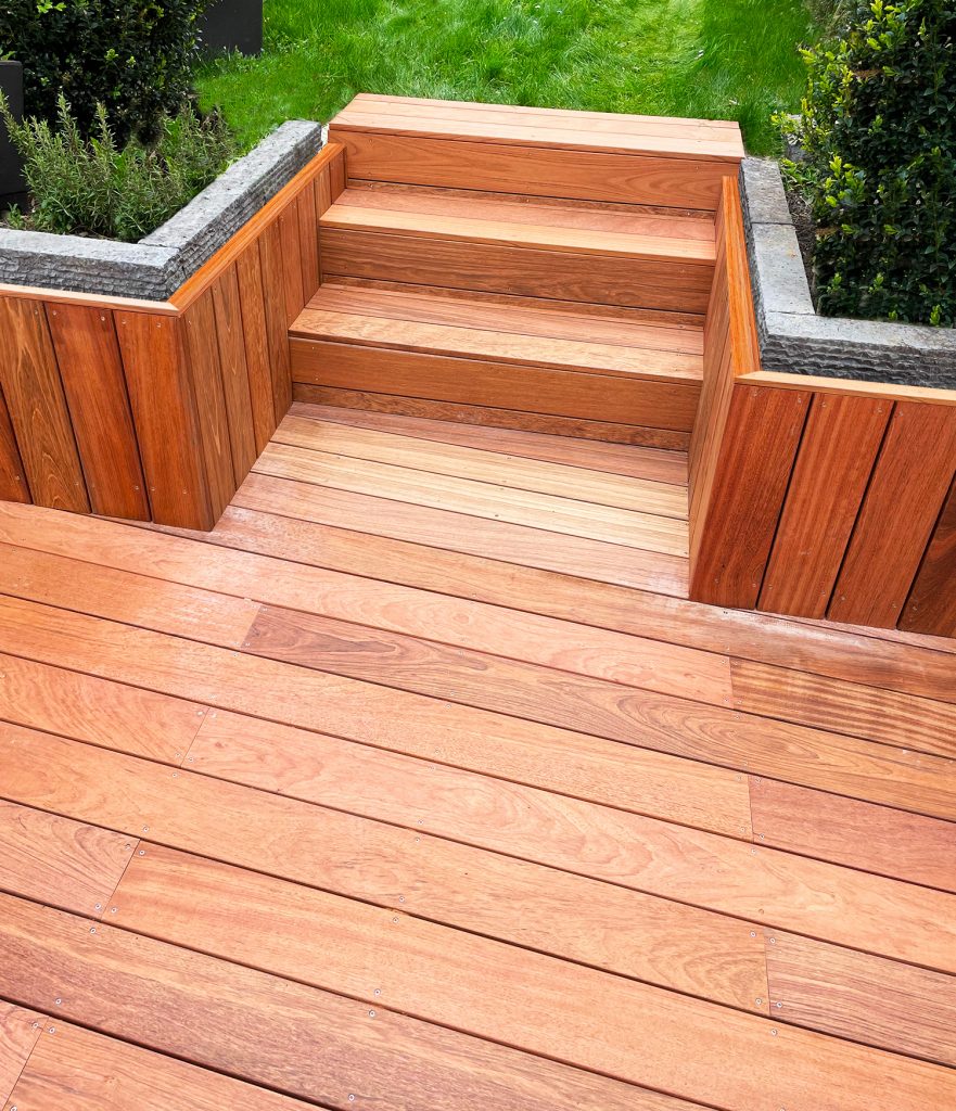 terrasse jatoba escalier croix